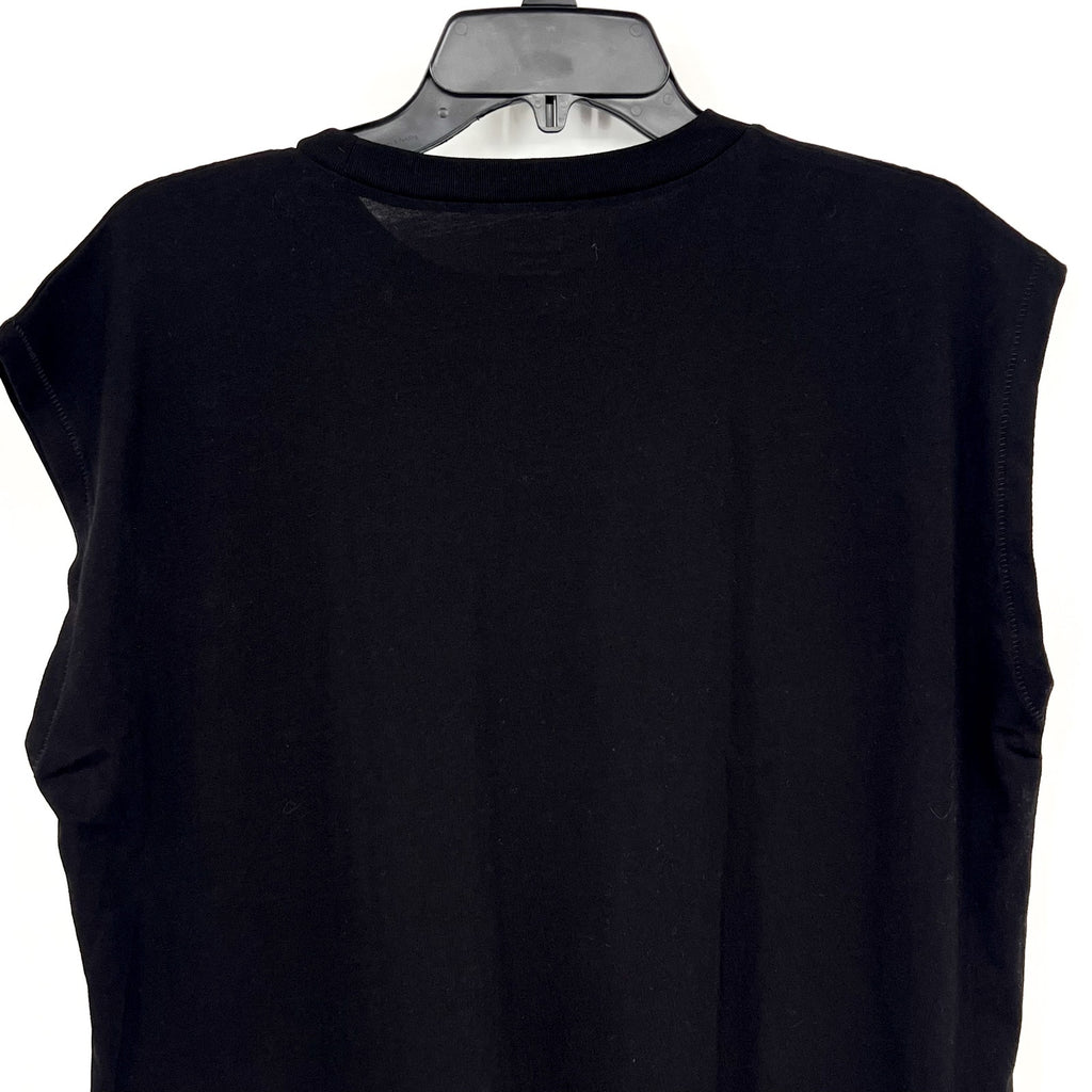MADEWELL Women's Northside Vintage Muscle Tank Top Medium Jet Black PO195 NWT