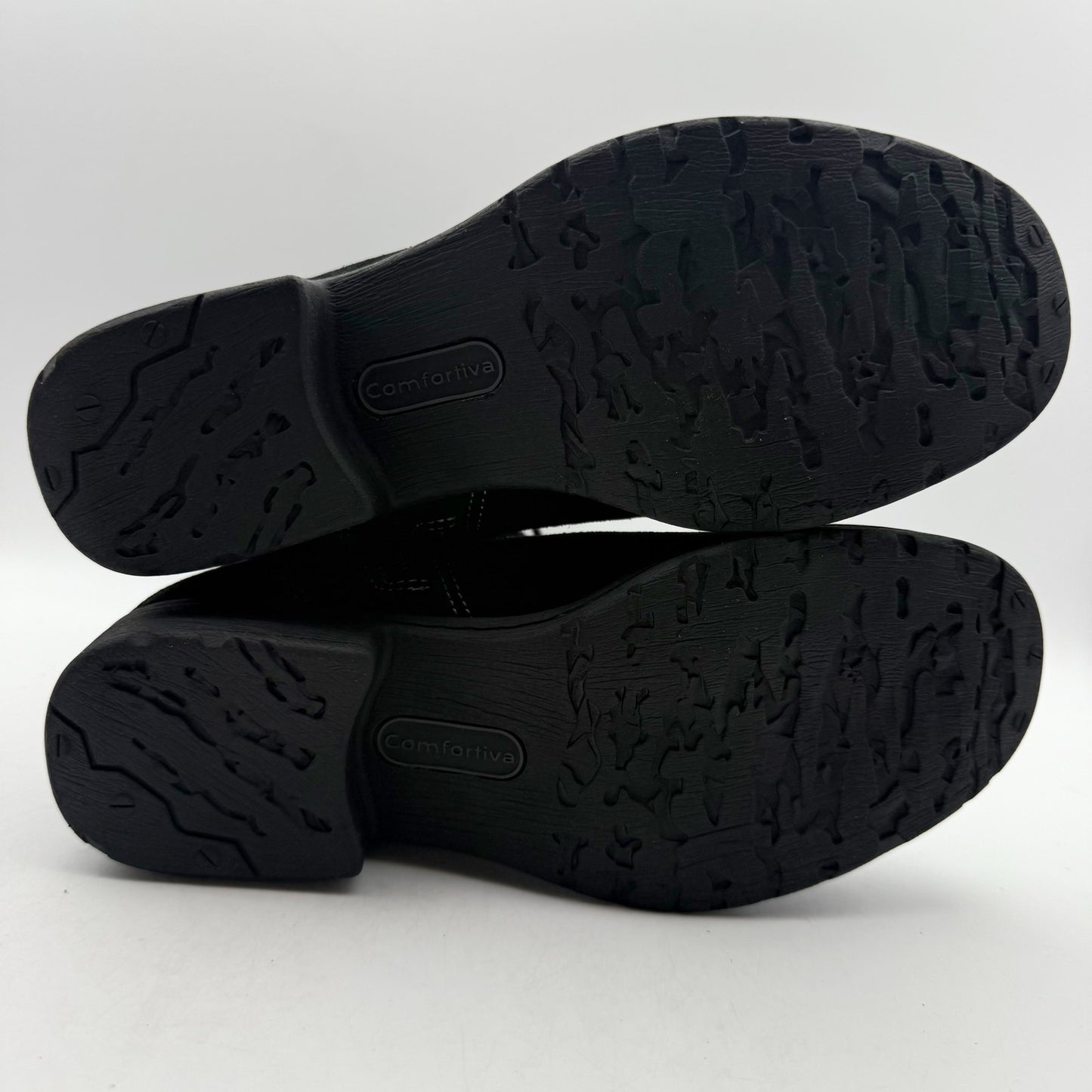 Comfortiva Womens Salem Casual Boots US 7 Wide EU 38 Black Suede Waterproof NIB