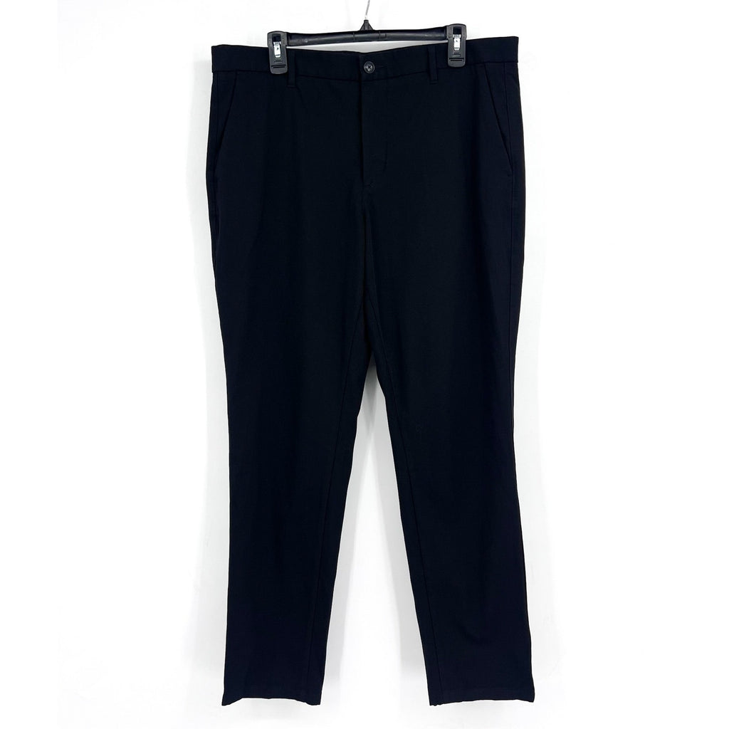 EVERLANE Uniform Mens Performance Chino Pants 35x34 Black Athletic Fit NWT