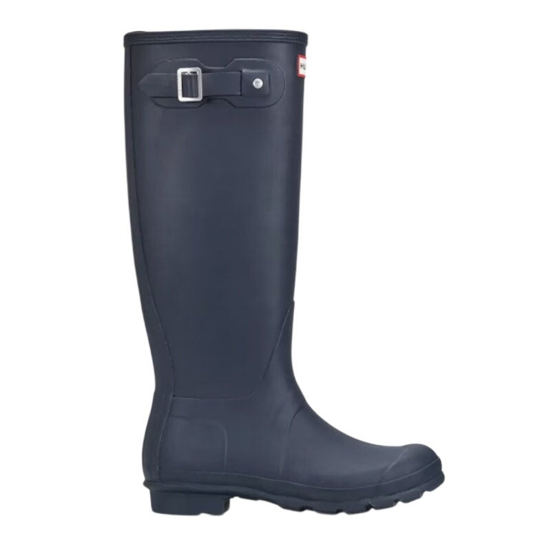 Hunter Womens Original Tall Rain Boots Size 10 Navy Blue Waterproof NWOB