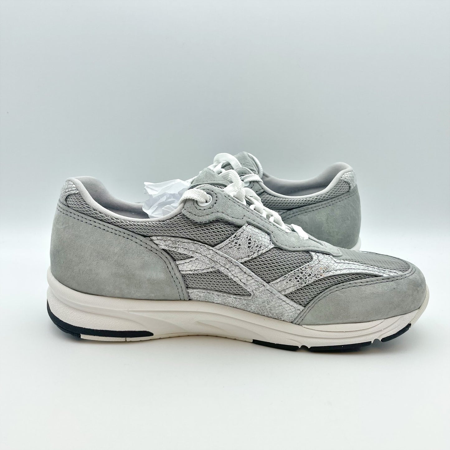 SAS Womens Tour Mesh Sneaker US 12 M Grey White Comfort Walking NIB