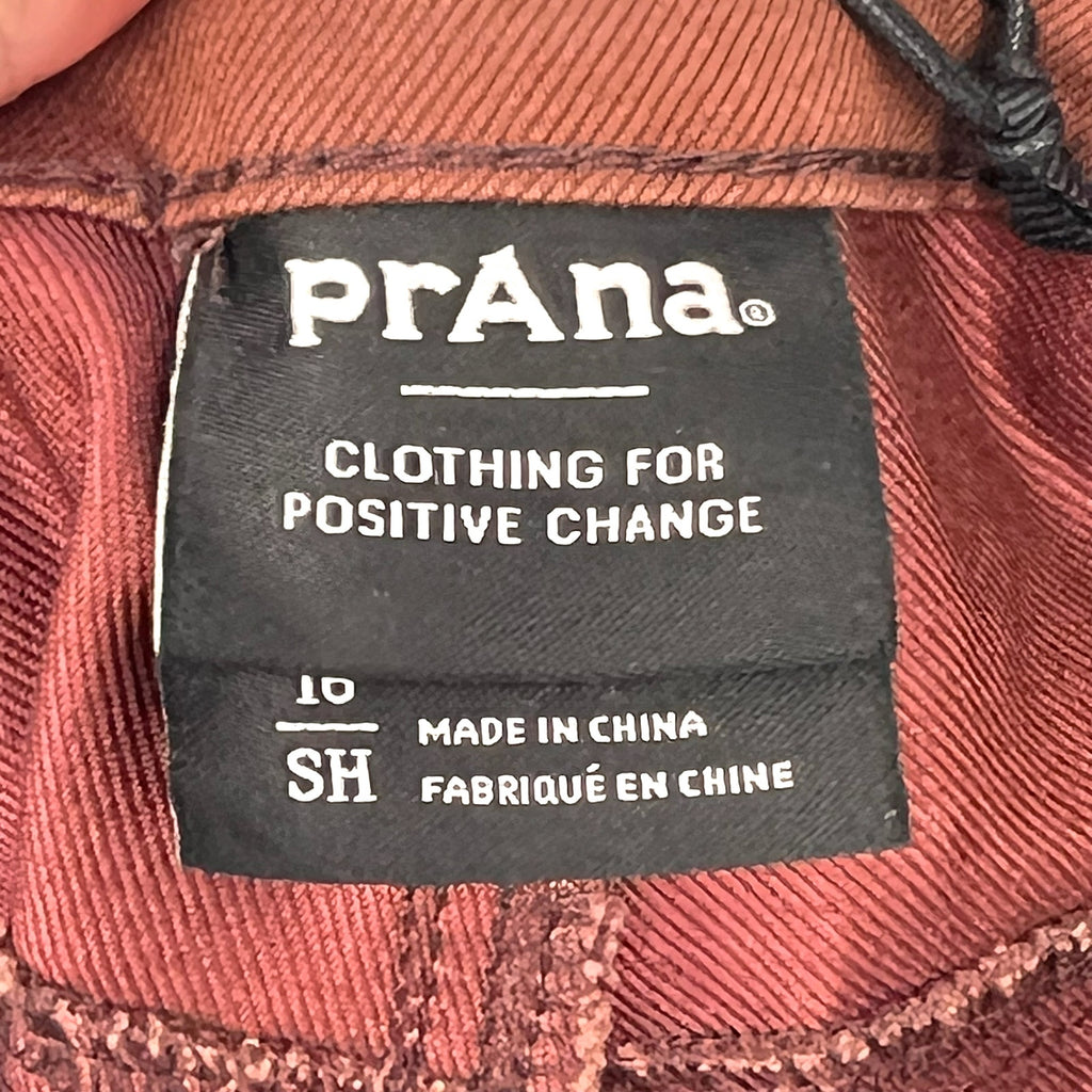 PRANA Women's Kayla Skinny Jeans Size 16 34x30 Brown High Rise Stretch NWT