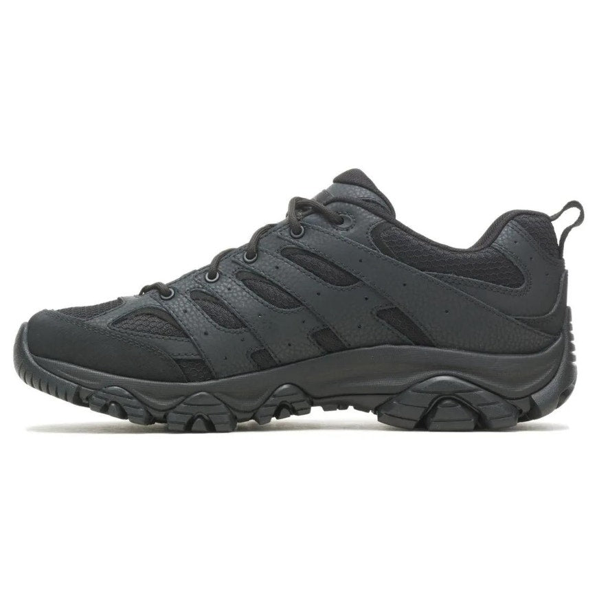 Merrell Moab 3 Tactical Work Sneakers Mens 4 Womens 5.5 wide Black Leather NIB