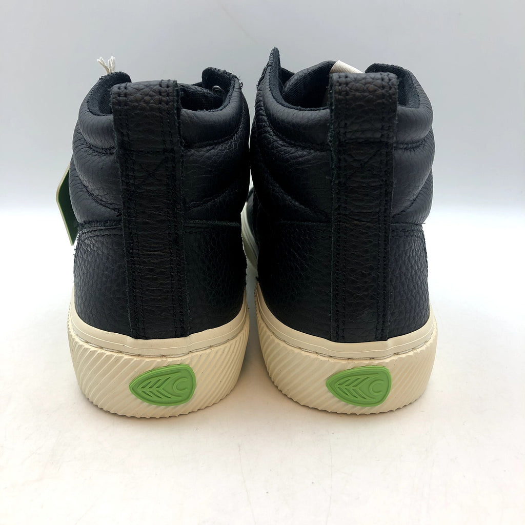 Cariuma OCA High Sneakers Womens 7.5 Mens 6 Black Premium Leather NIB