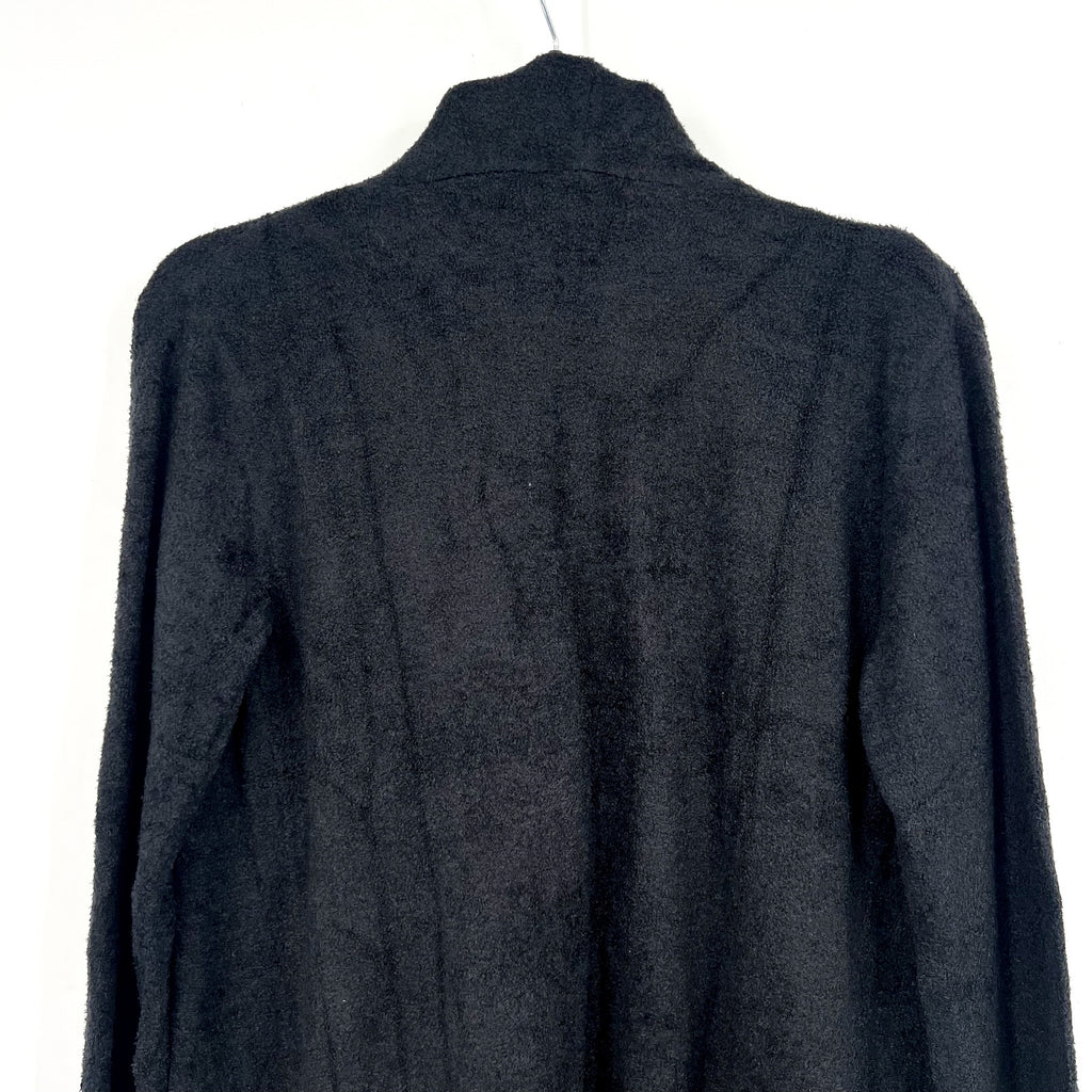 Barefoot Dreams Womens CozyChic Lite Island Wrap Cardigan Small/Medium Black NWT