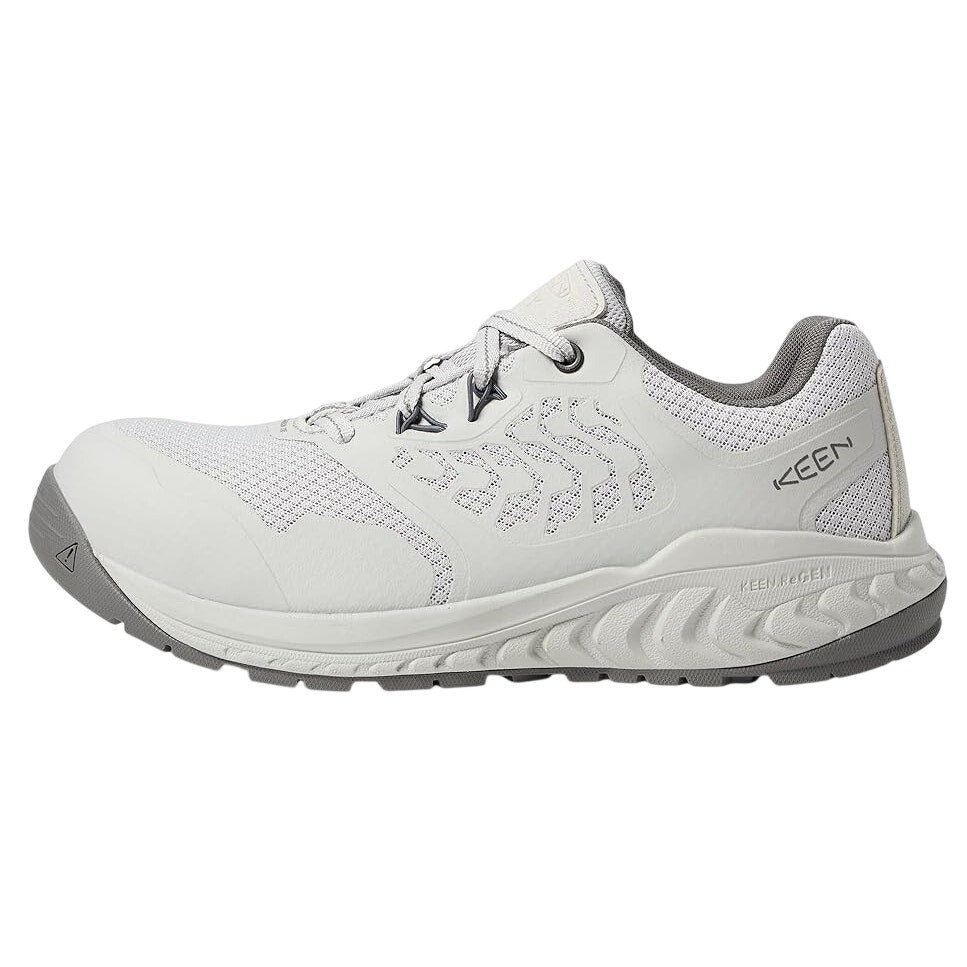 KEEN Utility Mens Cully Comp Toe Work Sneakers US 11.5 D Grey White SR NIB