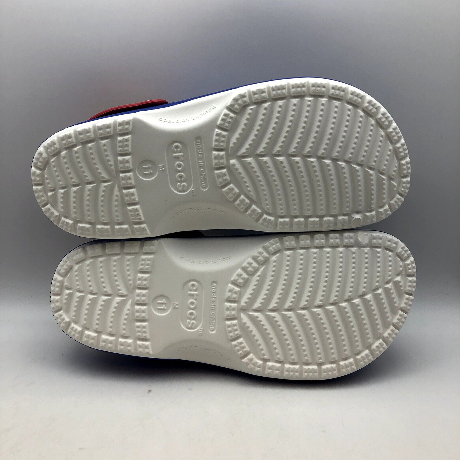 Crocs NBA Mens Philadelphia 76ers Classic Clog Size 11 Blue White NWT