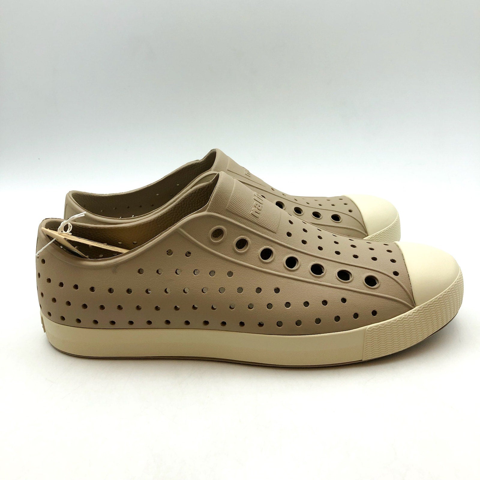 Native Womens Jefferson EVA Slip On Sneaker US 9 M EU 40 Brown Tan Shoes NIB