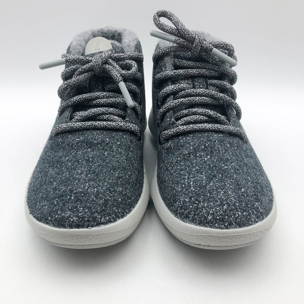 AllBirds Womens Runner-up Mizzle High Top Sneakers Size 7 EU 37 Grey Wool NIB