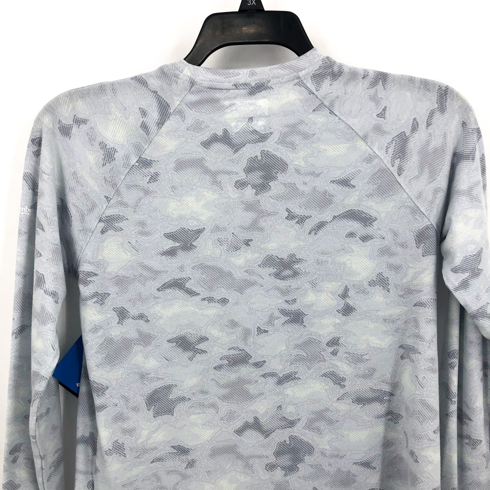 Columbia Womens PFG Uncharted Knit Long Sleeve T-Shirt Small Grey UPF NWT