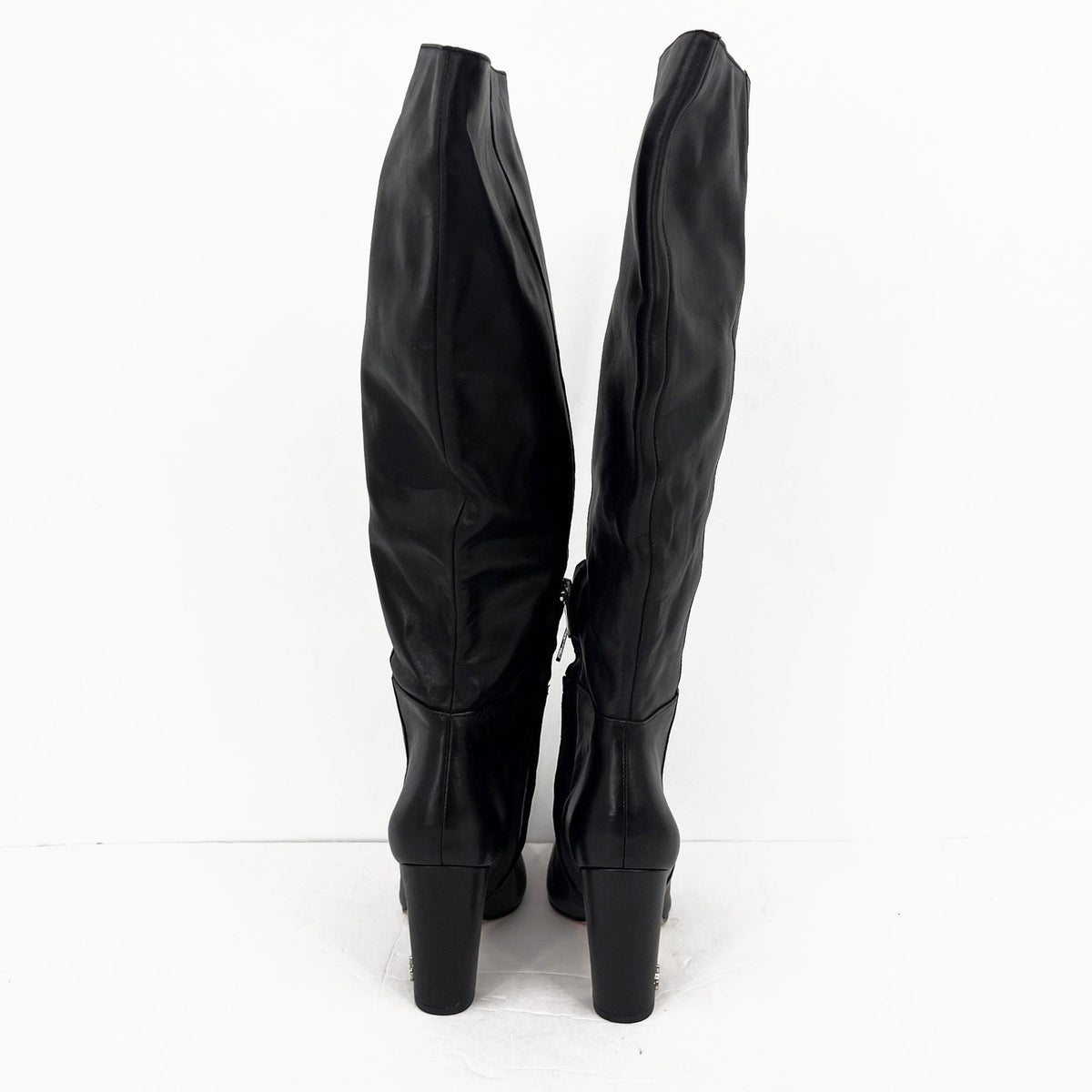 Sam Edelman Womens Raakel Knee High Boots Size 6 EU 36 Black Leather NWOB