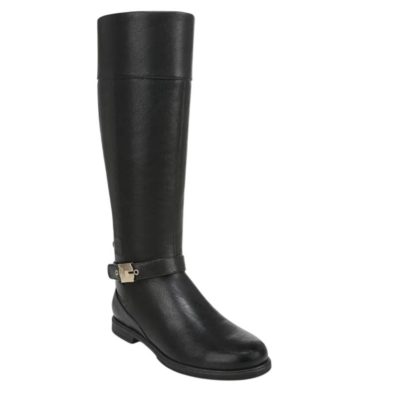Dr. Scholls Womens Hello Rider Knee High Boot US 9 M Wide Calf Black NWT