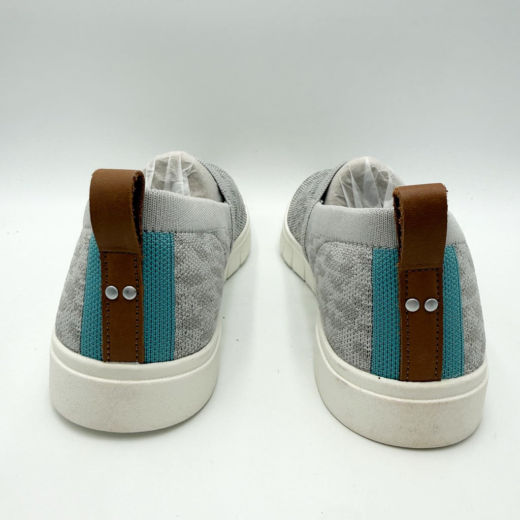 Ryka Womens Hera Slip-on Casual Sneakers Size 8.5 M EU 38.5 Gray White NIB