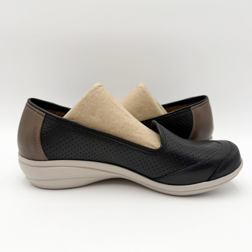 Dansko Womens Marjorie Casual Loafers EU 36 US 5.5-6 Black Leather NIB