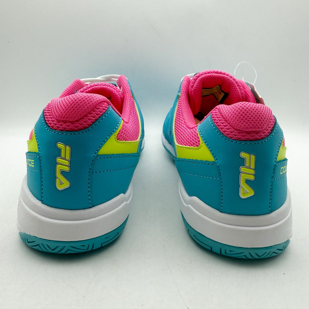 FILA Womens Double Bounce 3 Pickleball Sneakers US 11 EU 42.5 Blue Pink NWOB