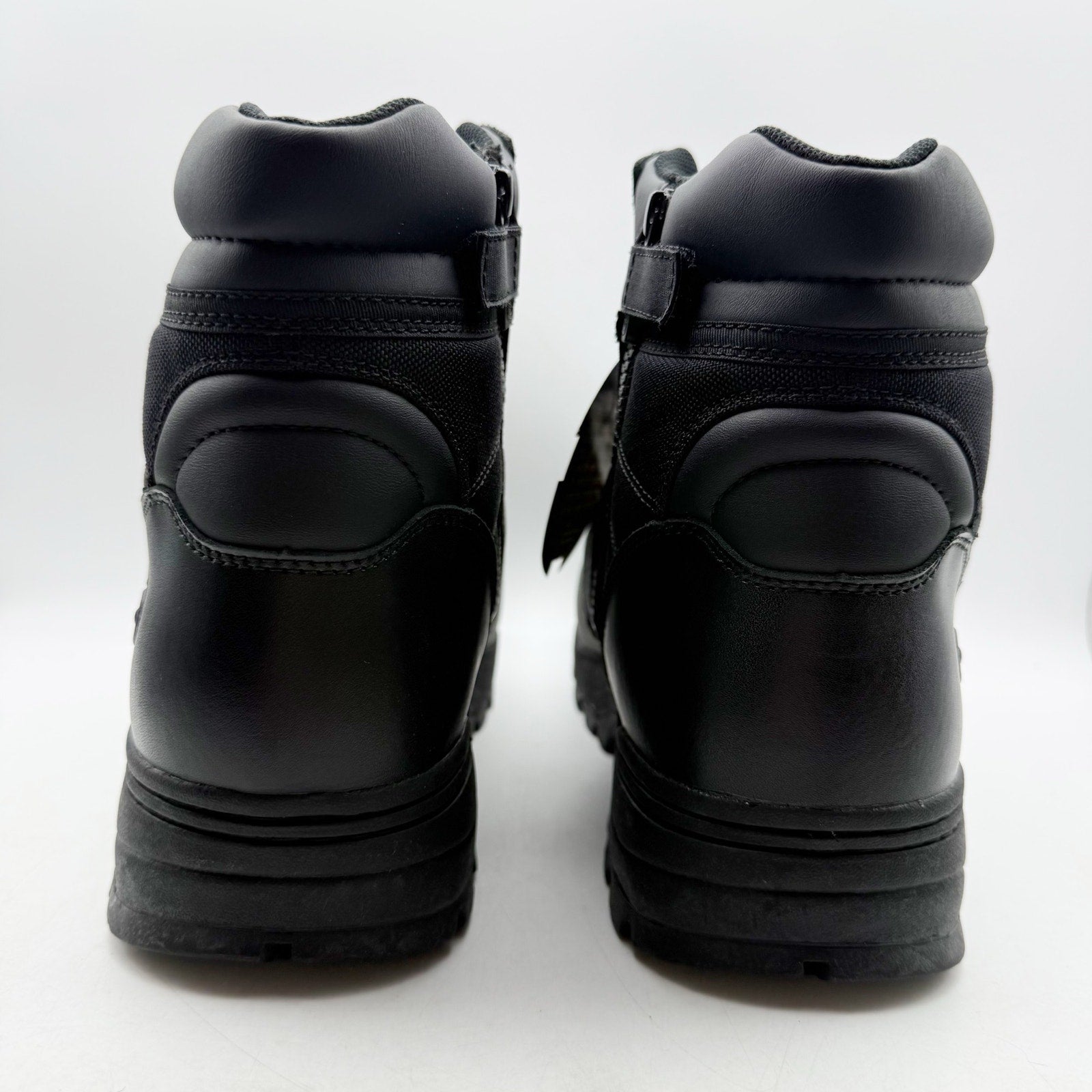 Original S.W.A.T. Mens Classic 6" Boots US 15 Wide Black Side-Zip SR NIB