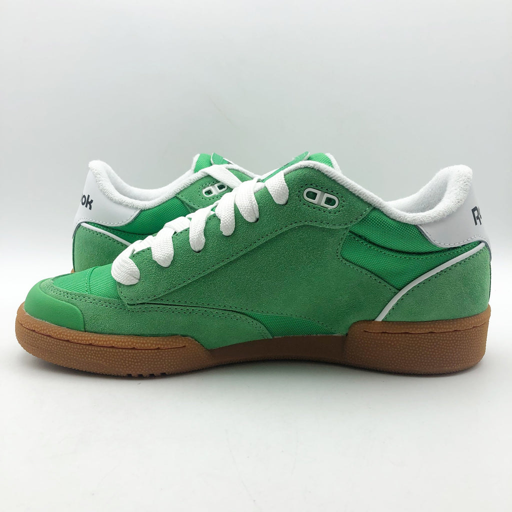 Reebok x Pleasures Club C Bulc Sneakers Mens 10 Women 11.5 Green Suede NIB