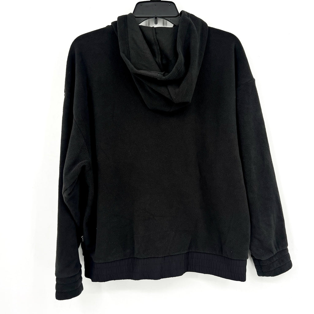 PUMA Women's ESS Elevated FZ Hoodie Medium Black Sweatshirt Fleece NWT