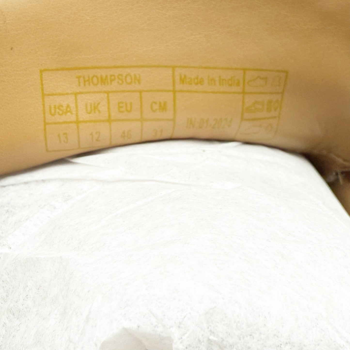 Vionic Mens Thompson Loafers US 13 M EU 46 Tan Leather Slip On NIB