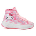 Heelys Girls Veloz Chi Hello Kitty Sneakers US 3 EU 34 Pink Canvas NIB