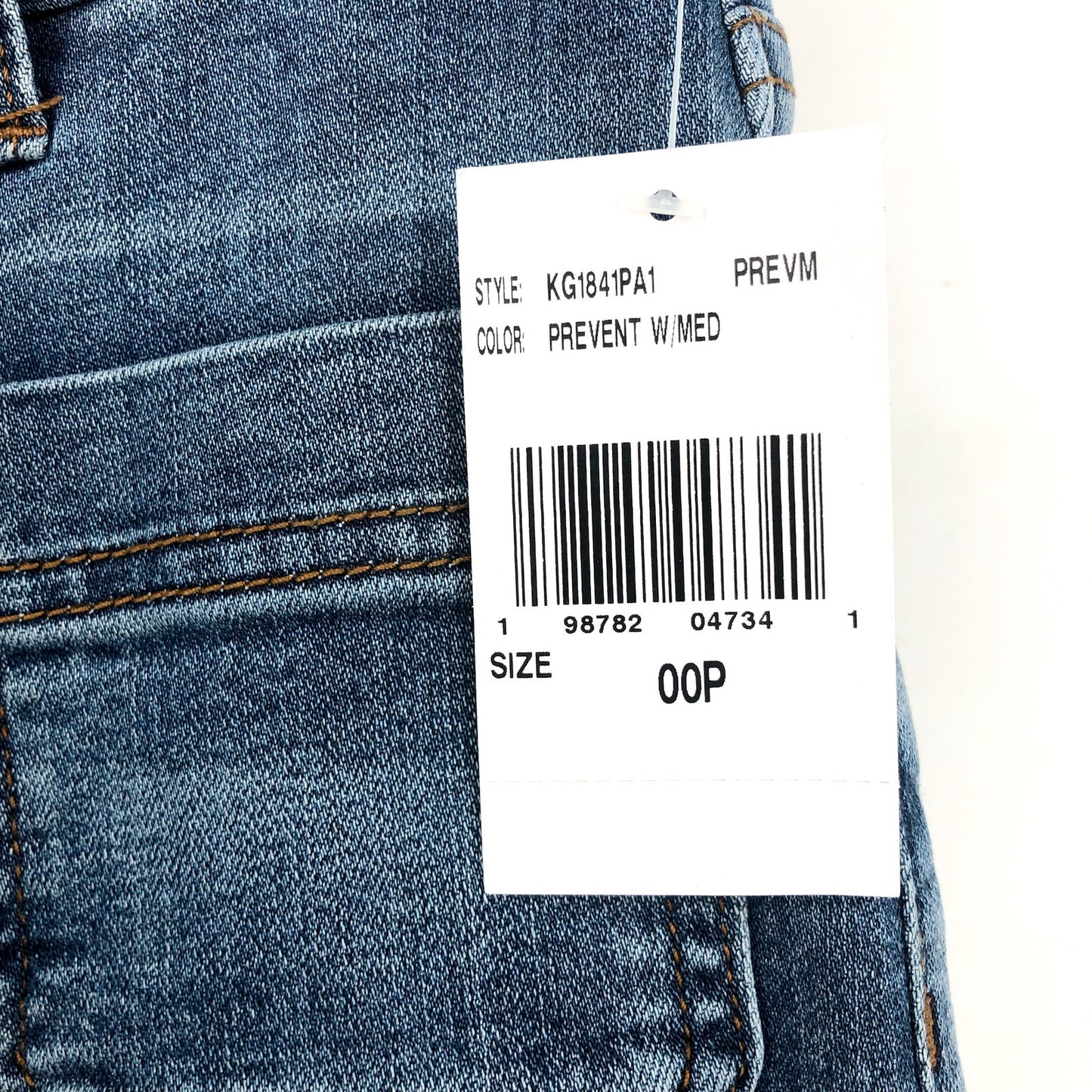 KUT FROM THE KLOTH Meg Wide Leg Jeans 00 Petite Blue Exposed Button NWT