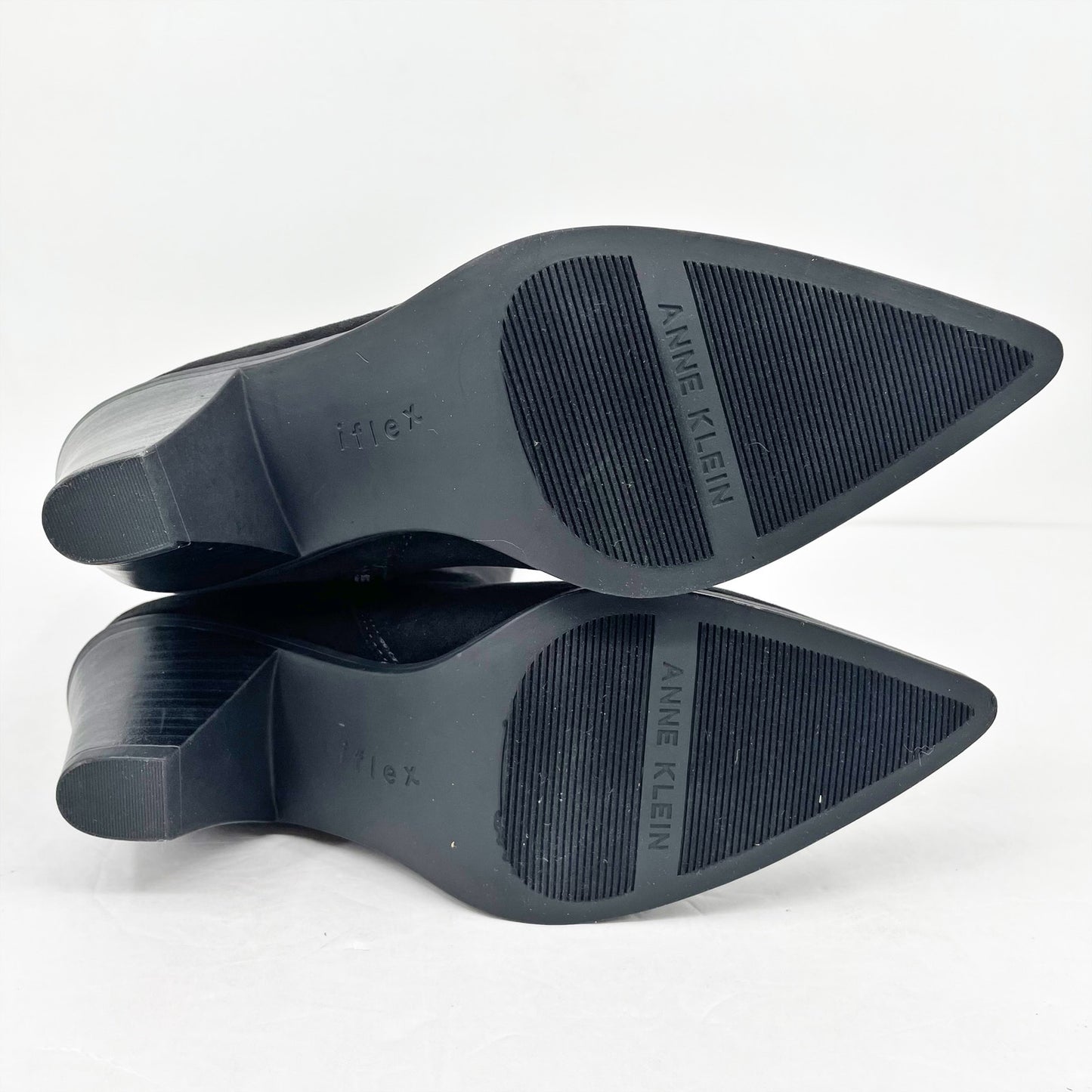 Anne Klein Womens Wei Knee High Boots US 7.5 M EU 38 Black NIB