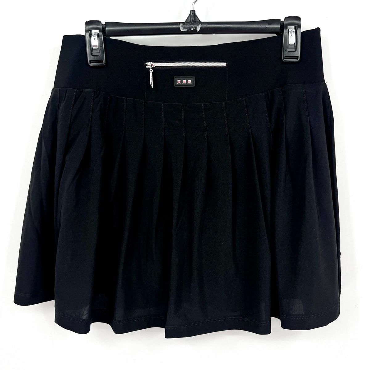 JAMIE SADOCK Women's Air Wear Pleated Golf Skort Size 8 Jet Black Cooltrex NWT