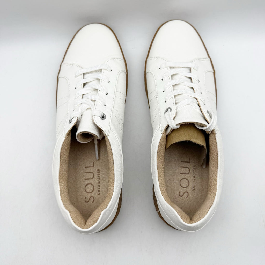 SOUL Naturalizer Womens Neela Casual Sneakers US 9 M EU 40 White NIB