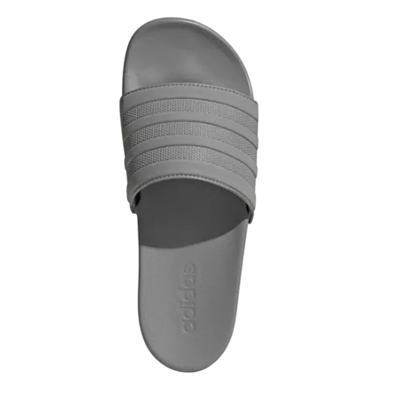 Adidas Mens Adilette Comfort Mono Slide Sandals US 7 Grey Casual NIB
