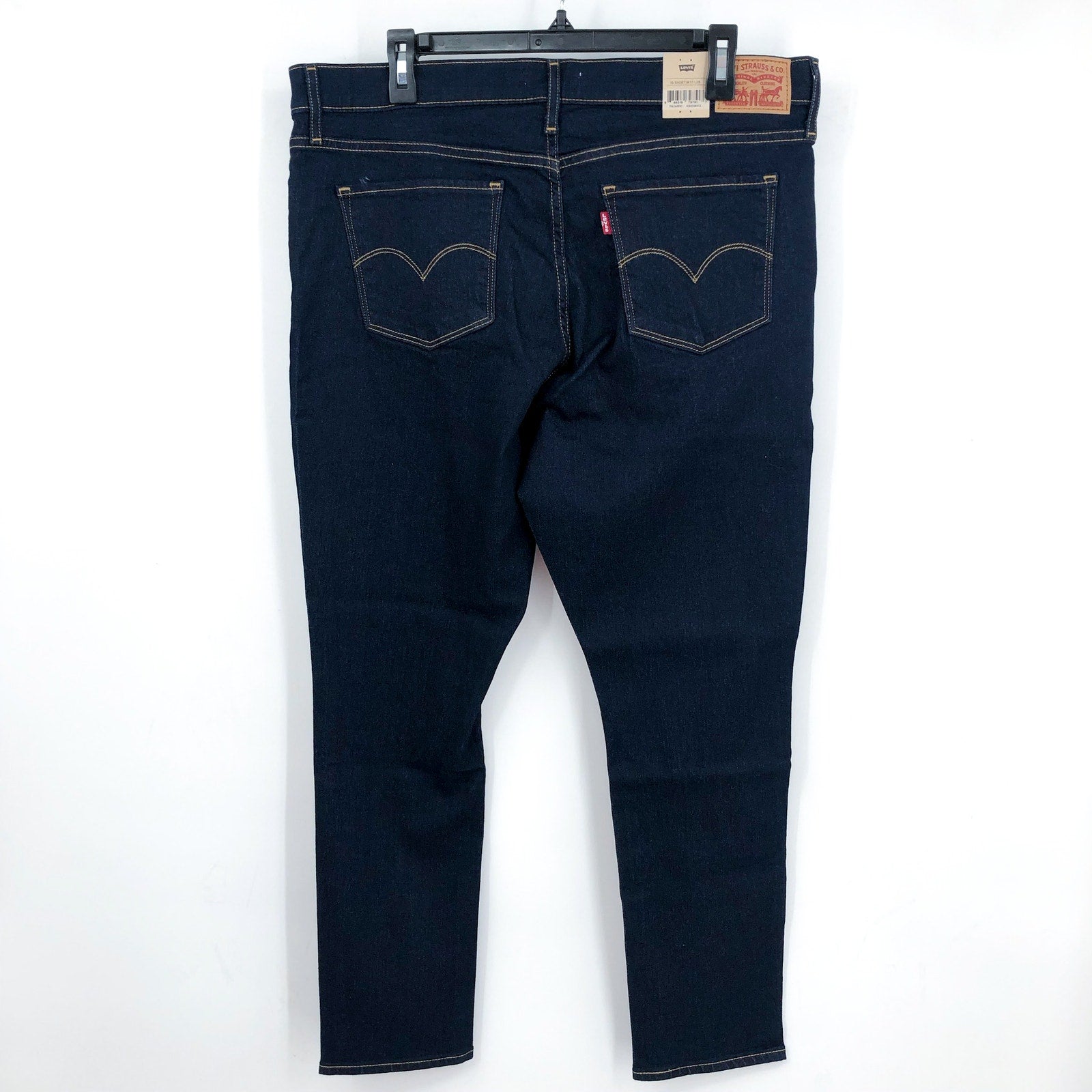 LEVI'S Women's 311 Shaping Skinny Jeans 33x28 US 16 Blue Darkest Sky NWT 1962600