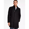 CALVIN KLEIN Men's Mayden Slim-Fit Overcoat 44R Black Wool Blend $495 NWOT