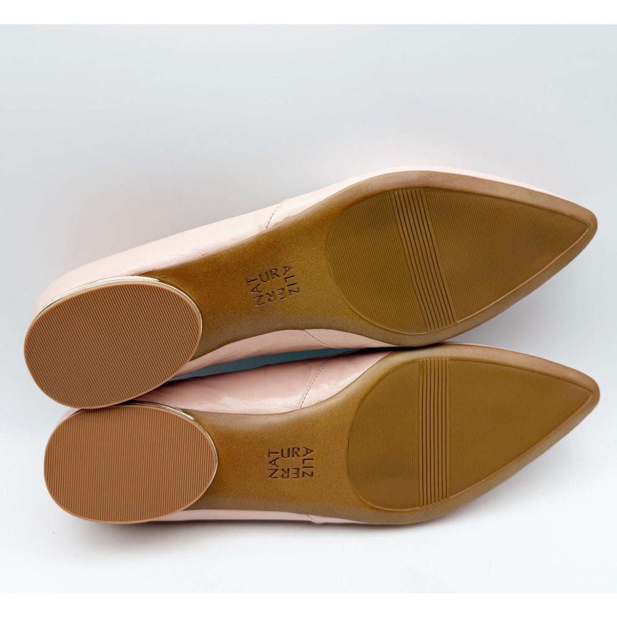 Naturalizer Womens Havana Flats Size 9.5 M EU 40.5 Pink Leather NIB