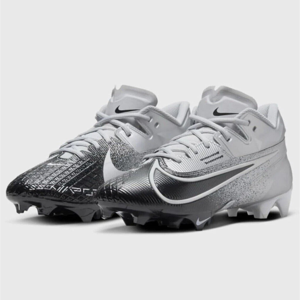 Nike Mens Vapor Edge Elite 360 2 Football Cleats Size 11 Silver DA5457-003 NWOB
