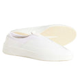 Wolf & Shepherd Womens Cruise Tre Slip On Sneakers US 9 EU 40 White Leather NIB