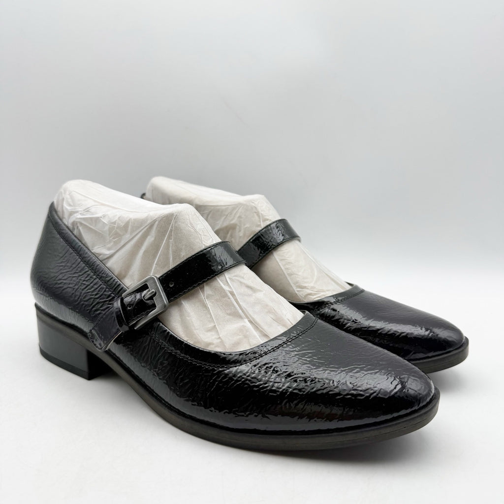 Soul Naturalizer Womens Ramona Mary Jane Flats US 8.5 Wide EU 39 Black NIB