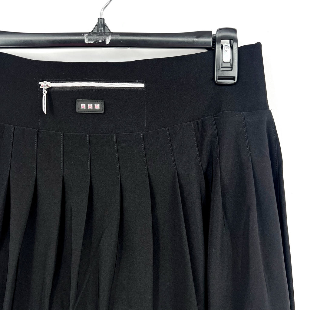 JAMIE SADOCK Women's Air Wear Pleated Golf Skort Size 8 Jet Black Cooltrex NWT