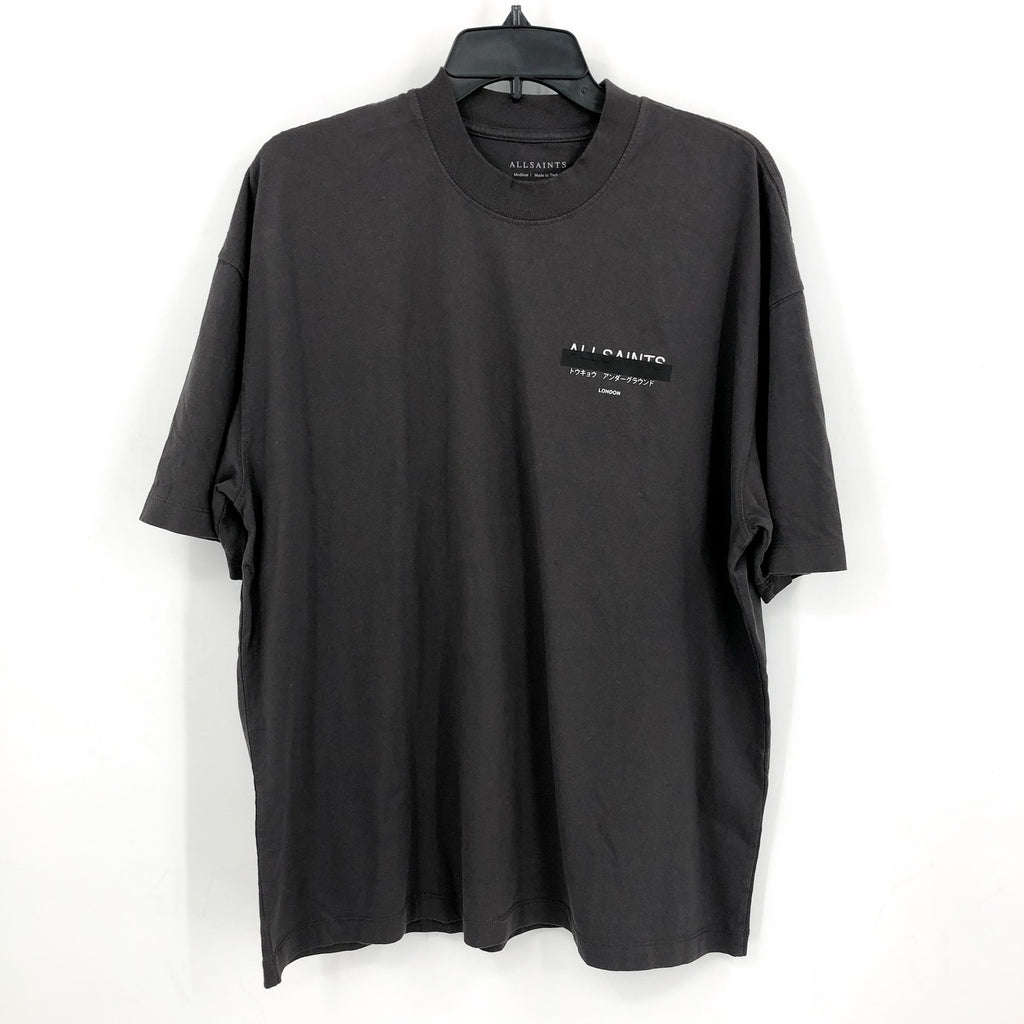 ALLSIANTS Men's Laser Crew T-Shirt Medium Skyline Grey Short Sleeve NWT