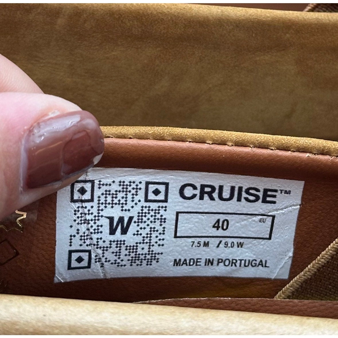 Wolf & Shepherd Cruise Slip On Shoes Men 7.5 Women 9 Brown Sandstorm Vanilla NIB