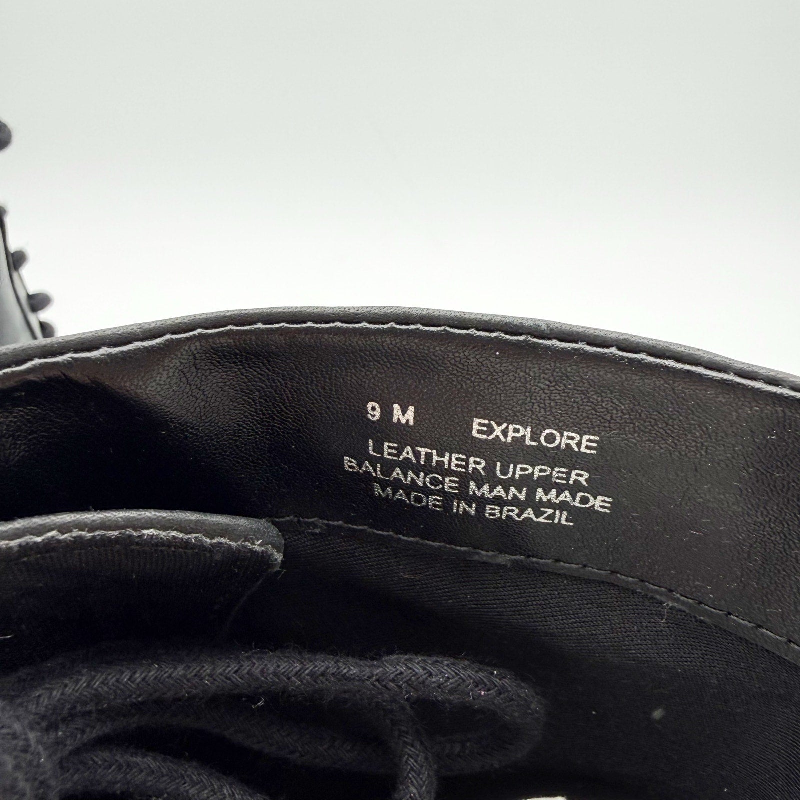 David Tate Womens Explorer Boot US 9 M EU 40 Black Leather Lace Up NIB