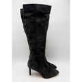 Via Spiga Womens Cassie Knee High Boots Size 5.5 EU 35.5 Gray Suede NWOB