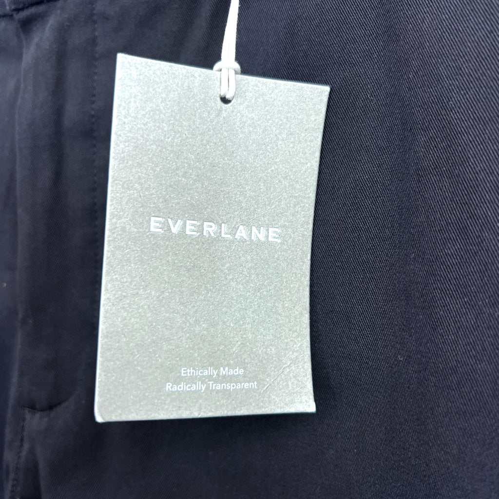EVERLANE Men's The Performance Chino Pants 33x28 Black Modern Fit NWT