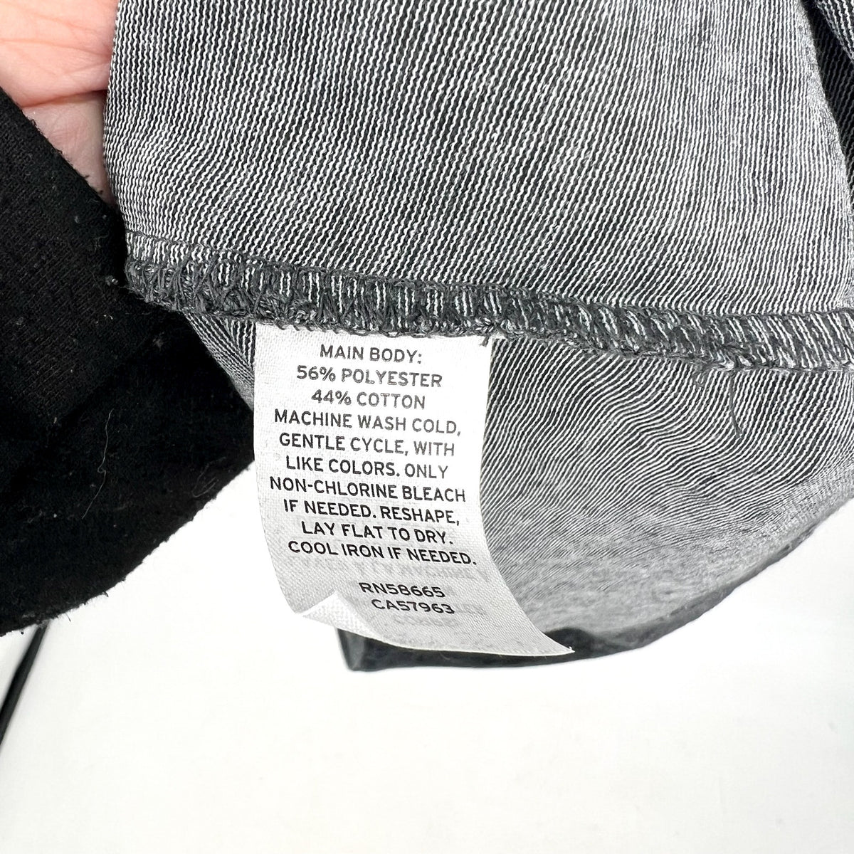 TREASURE & BOND Sleeveless Jersey Tank Dress XS Charcoal Gray Ruched NWOT