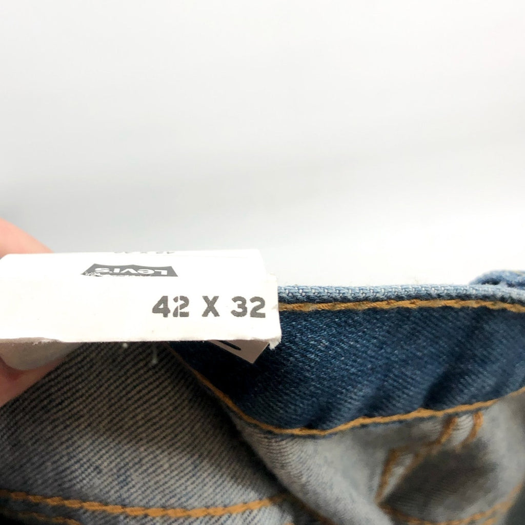 LEVI'S Men's 501 Original Straight Leg Jeans 42x32 Medium Wash NWT 00501-3333