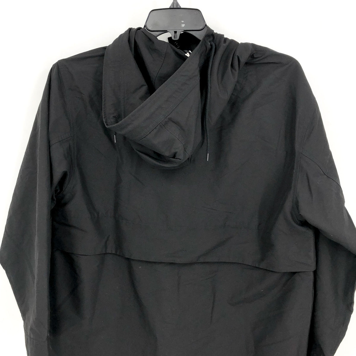 Everlane Womens ReNew Anorak Rain Coat XS Black Water-Repellent Hooded NWT