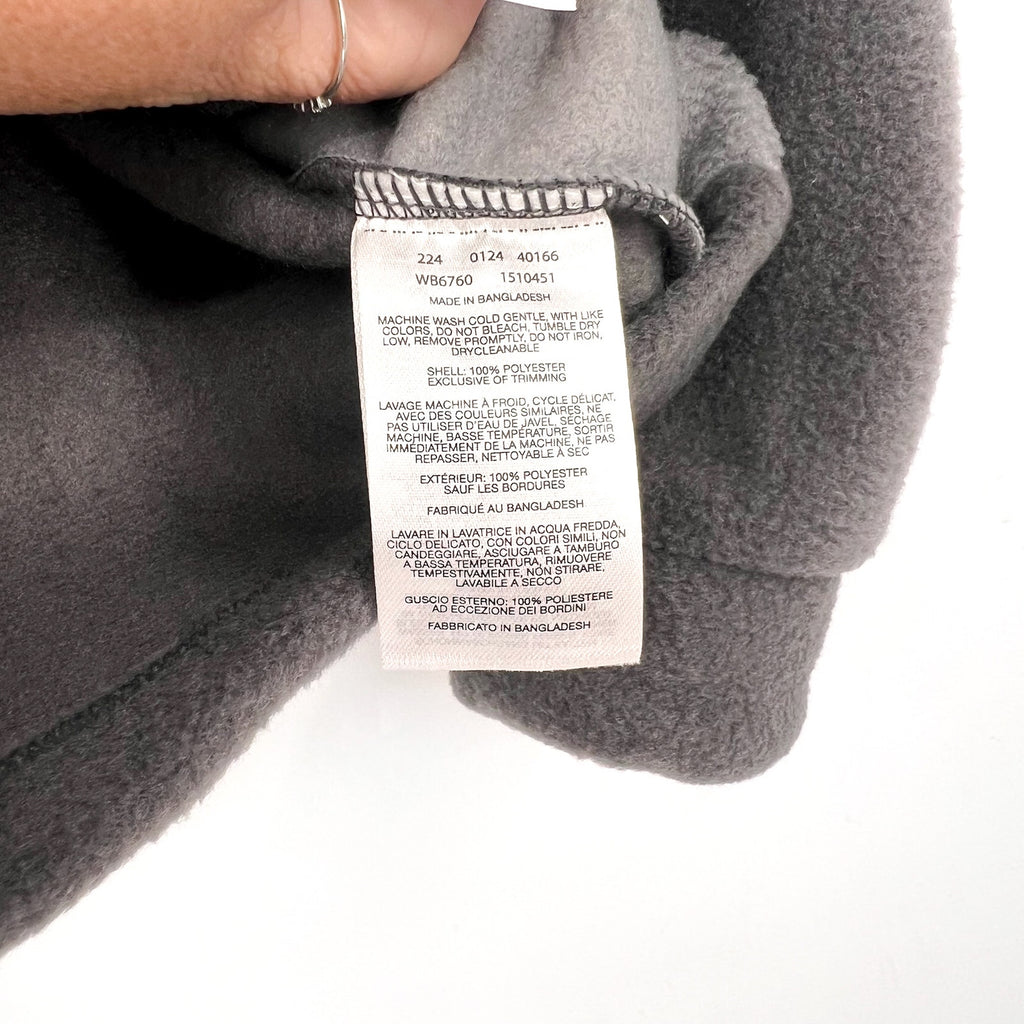 COLUMBIA Youth Steens Mountain II Fleece Jacket Small City Grey/Shark NWOT