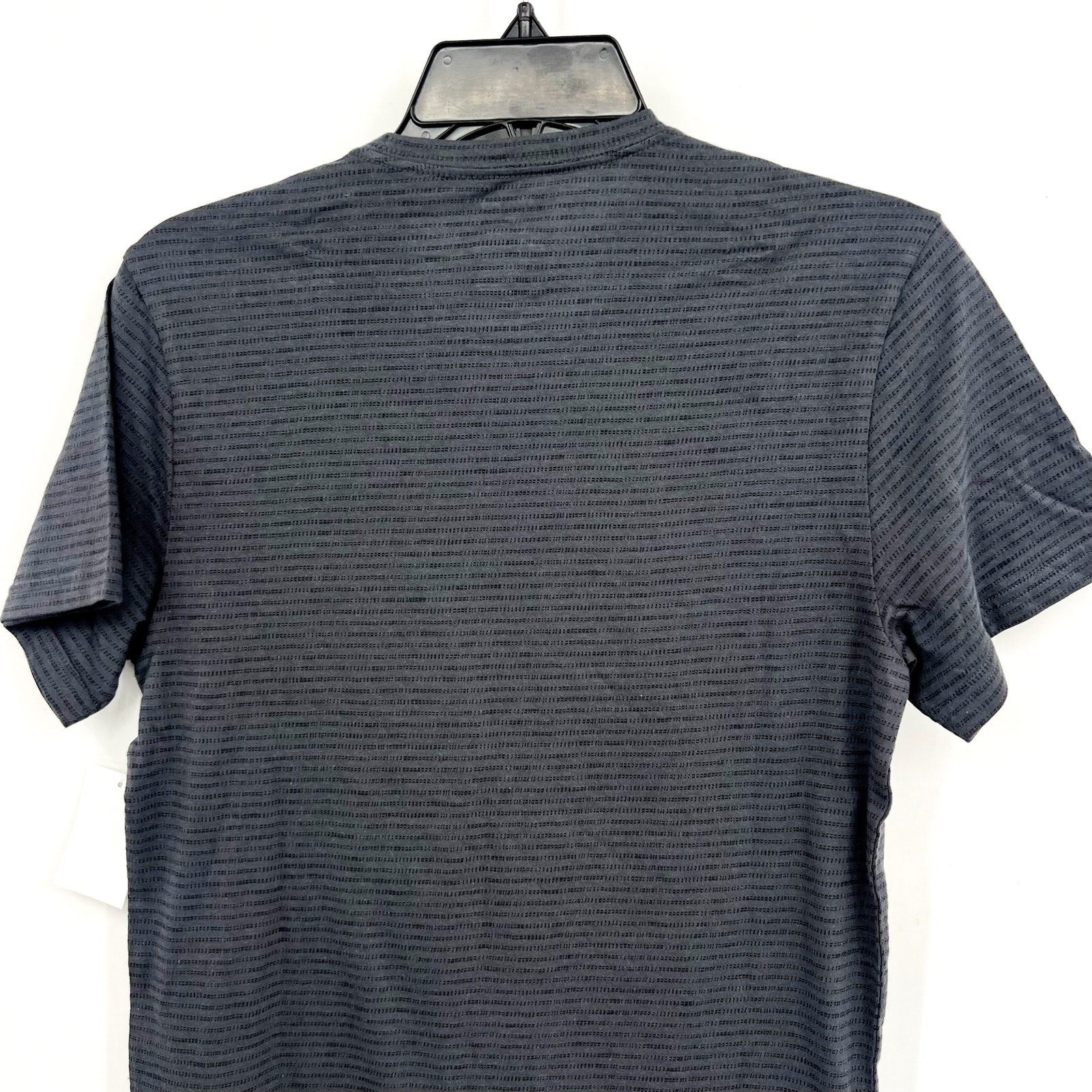 ABOUND Men's Faded Stripe Short Sleeve Pocket T-Shirt XXS Grey Crewneck NWT