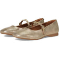 Eurosoft Womens Khloe Mary Jane Flats Size 6 Gold Metallic Buckle Strap NWOB