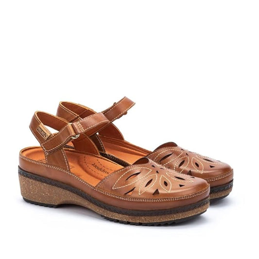 PIKOLINOS Womens Granada W0W-1985 Sandals EU 37 US 6.5-7 Brown Leather NIB