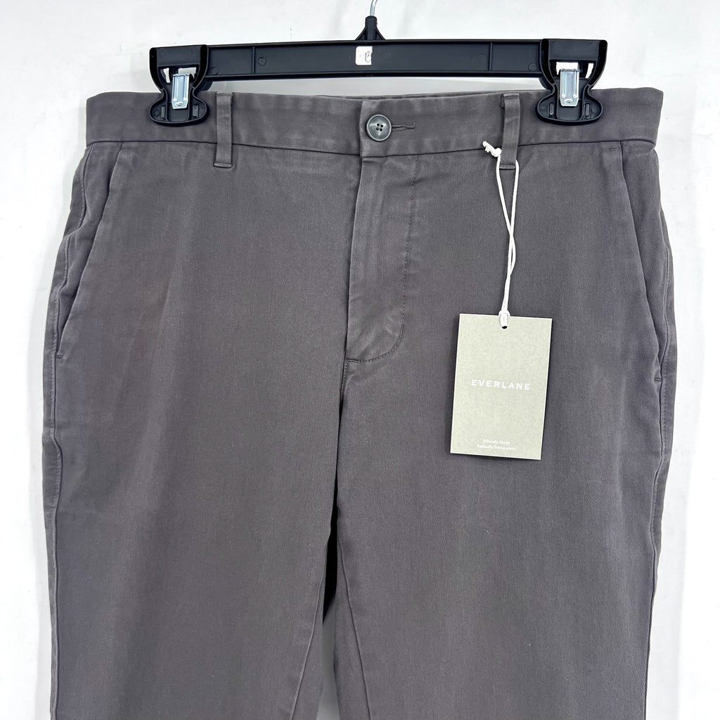 EVERLANE Men's Uniform Performance Chino 31x30 Slate Grey Pants NWT