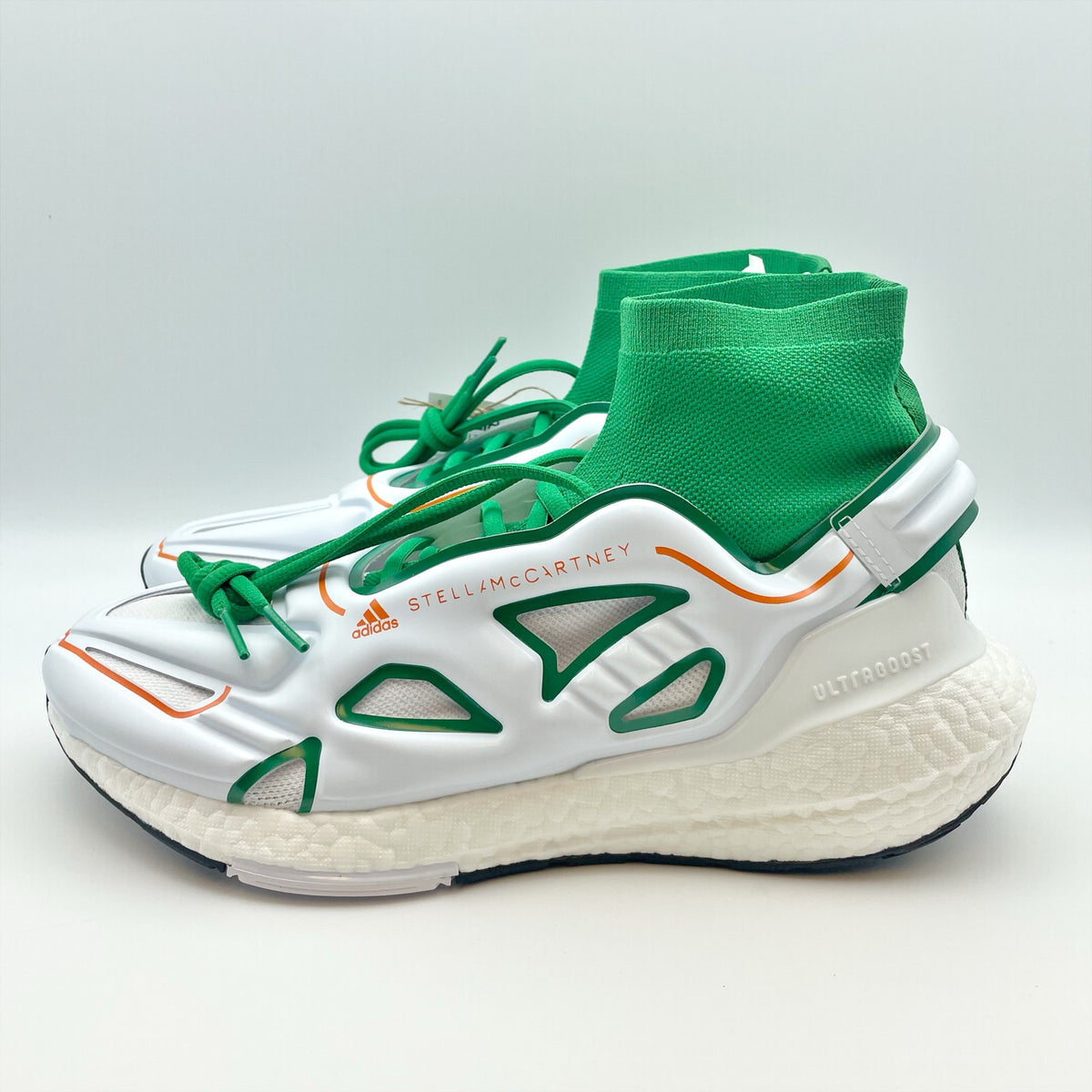 Adidas Stella McCartney Womens Ultraboost 22 Elevated Sneaker Size 9.5 Green NIB